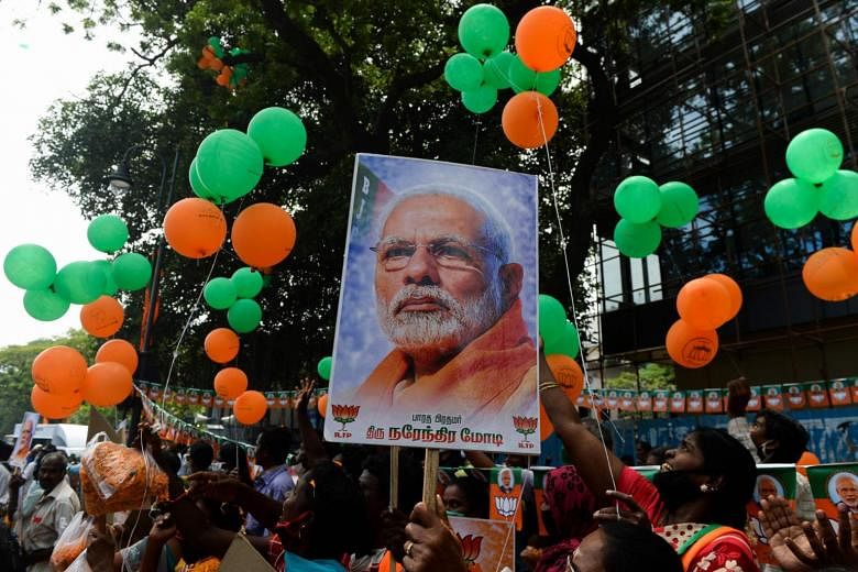 BJP melakukannya dengan baik dalam jajak pendapat di negara bagian Bihar di India